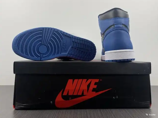 Cheap TBK Marina Jordan 1 High Blue' Air 555088-404 OG Retro 'Dark 0429